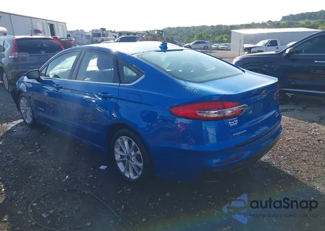 2019 Ford Fusion Hybrid Se из США, поврежденный, VIN 3FA6P0LU9KR104970